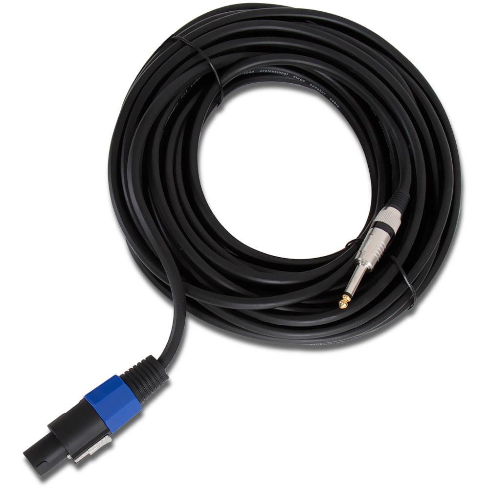 Pyle Pro 12-Gauge speakON Male to 1 4