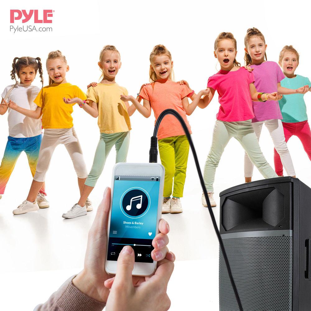 Pyle Pro Stereo RCA Male To 3.5mm Male Cable