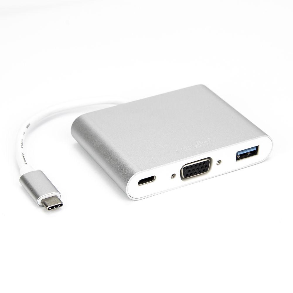 Rocstor USB Type-C to VGA Multi-Port Adapter