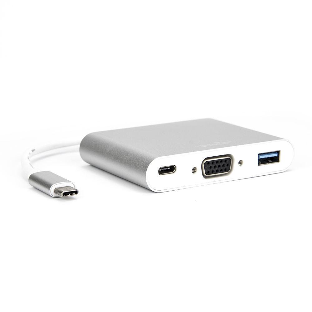 Rocstor USB Type-C to VGA Multi-Port Adapter