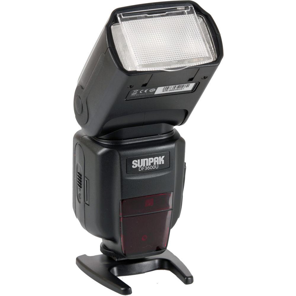Sunpak DF3600U Flash for Canon and Nikon Cameras