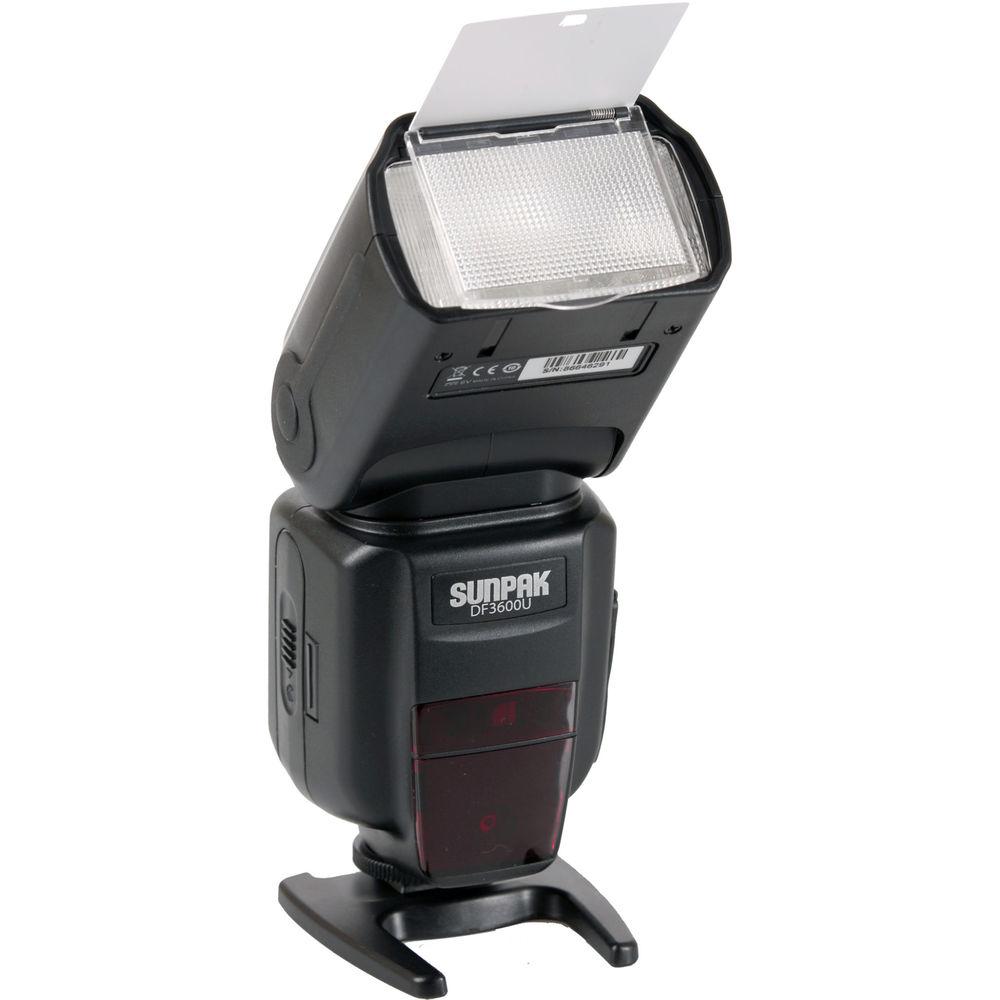 Sunpak DF3600U Flash for Canon and Nikon Cameras