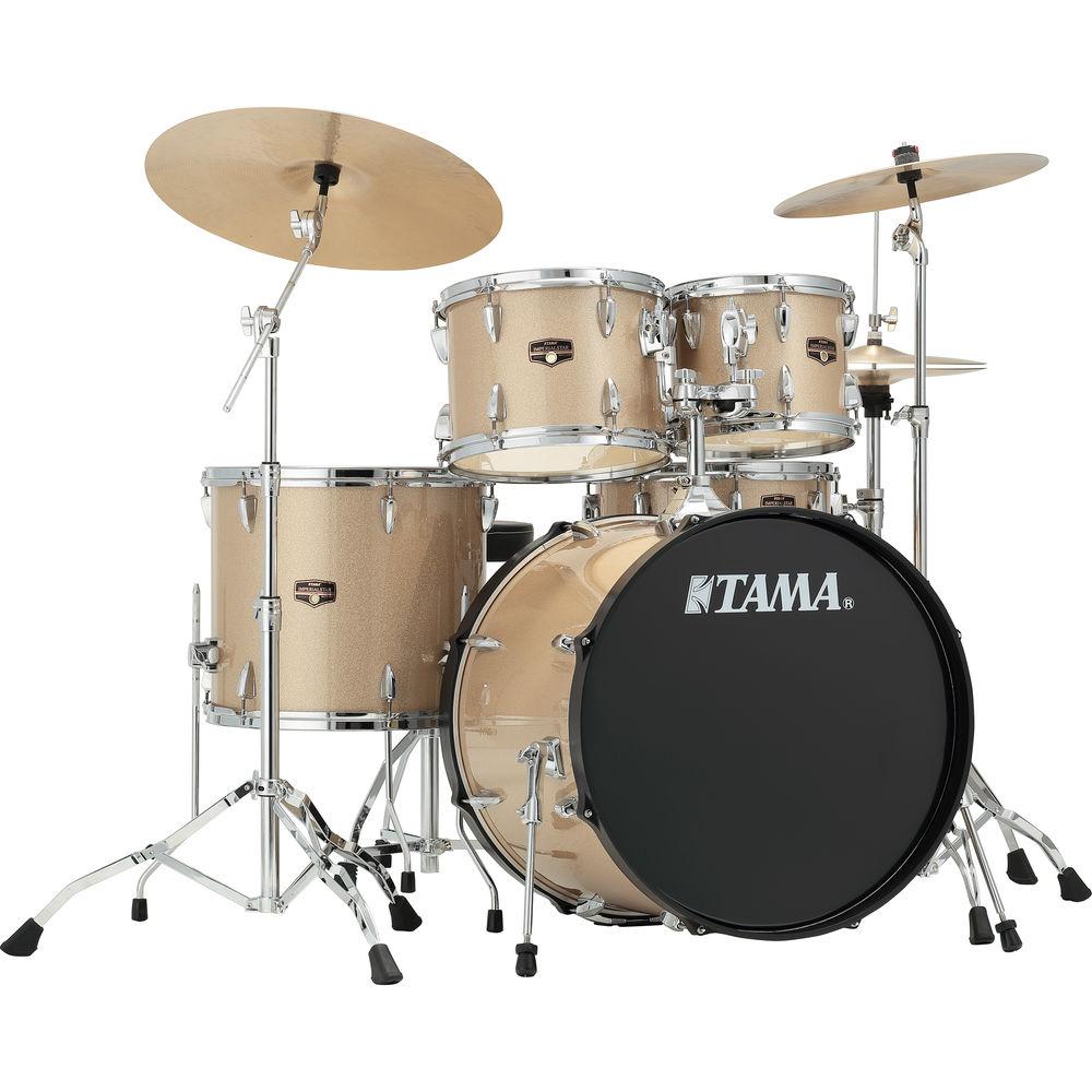 TAMA IP52CCHM Imperialstar 5-Piece Drum Set with Cymbals