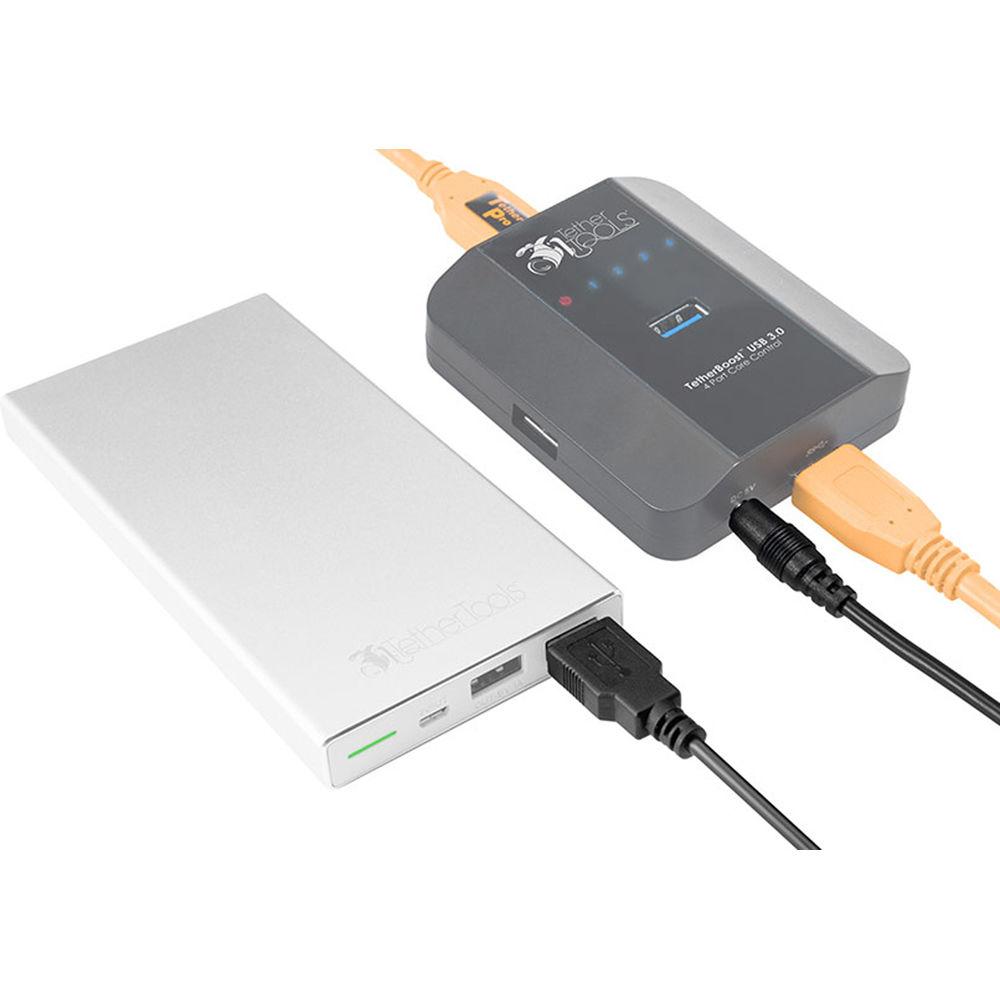 Tether Tools TetherBoost USB to Right-Angle DC Power Cable