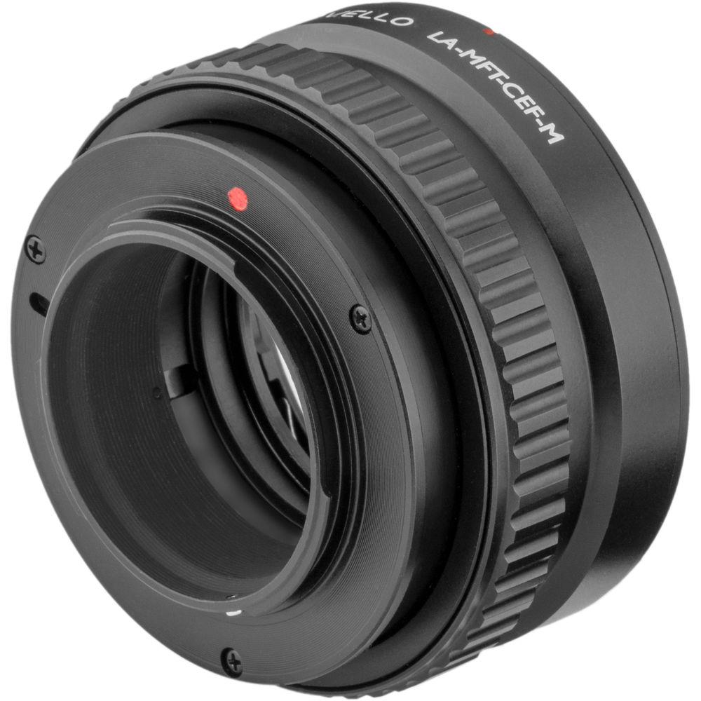 Vello Canon EF EF-S Lens to Micro Four Thirds-Mount Camera Lens Adapter with Macro