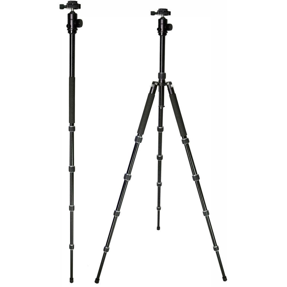 Vidpro AT-52 VentureMaxx 52" Professional Aluminum Travel Tripod with Quick Release Ball Head