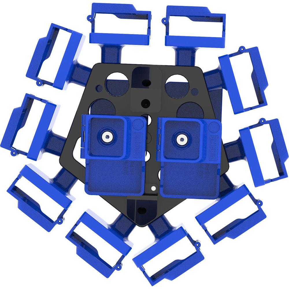 360RIZE 3DPro Stereoscopic 360° Video Rig for GoPro HERO7 & HERO6 5 Black