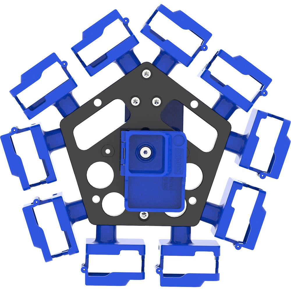 360RIZE 3DPro Stereoscopic 360° Video Rig for GoPro HERO7 & HERO6 5 Black