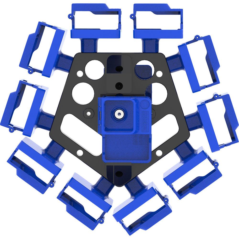 360RIZE 3DPro Stereoscopic 360° Video Rig for GoPro HERO7 & HERO6 5 Black