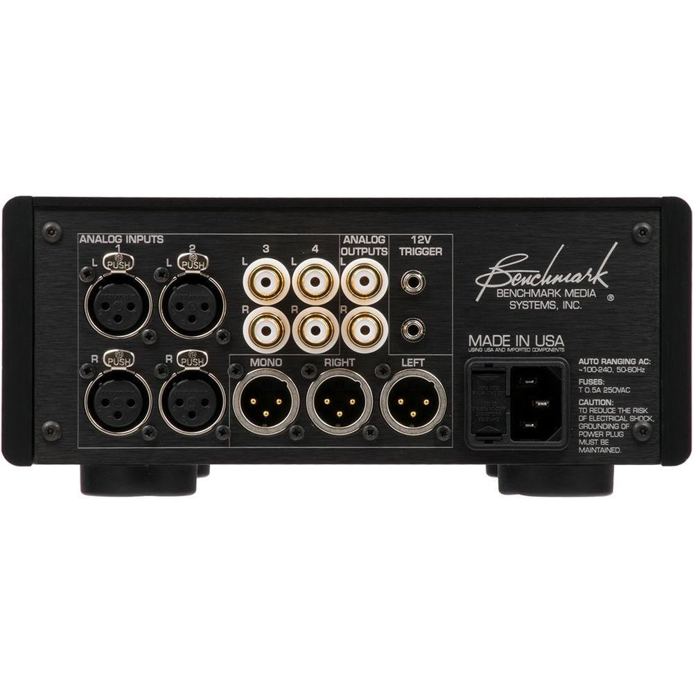 Benchmark HPA4 Reference Headphone Line Amplifier with Remote Control, Benchmark, HPA4, Reference, Headphone, Line, Amplifier, with, Remote, Control