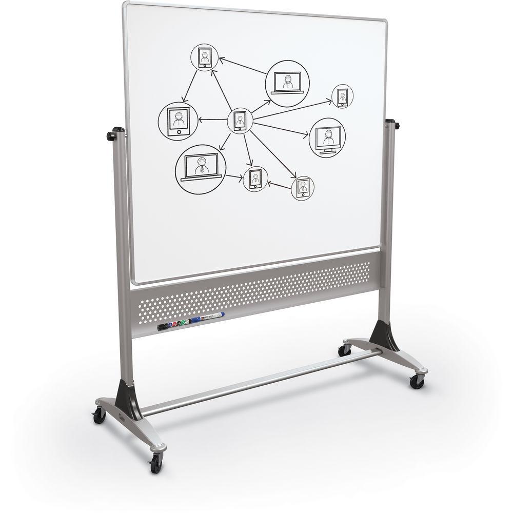 Best Rite Platinum Mobile Reversible Markerboard