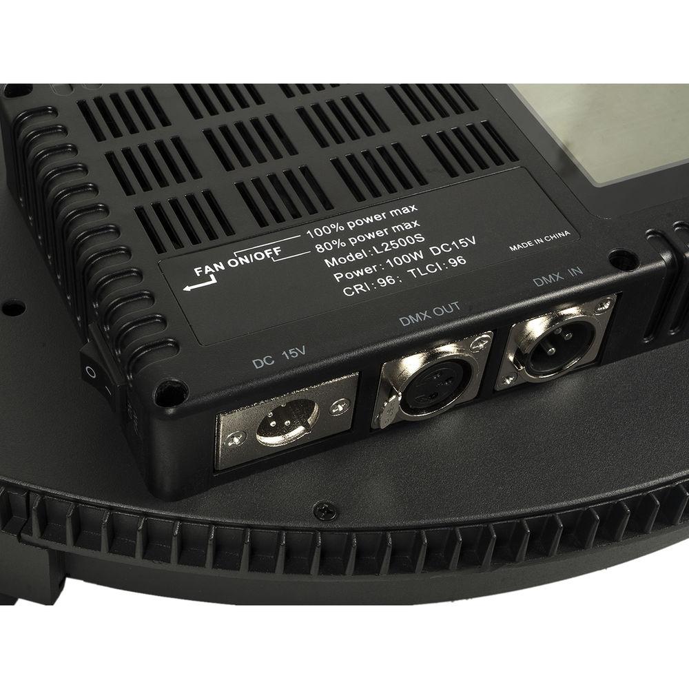 CAME-TV L2500S High CRI Bi-Color SMD LED Round Panel 2-Light Kit