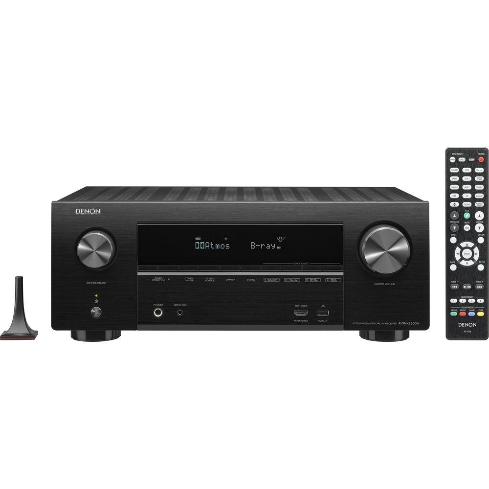 Denon AVR-X2500H 7.2-Channel Network A V Receiver