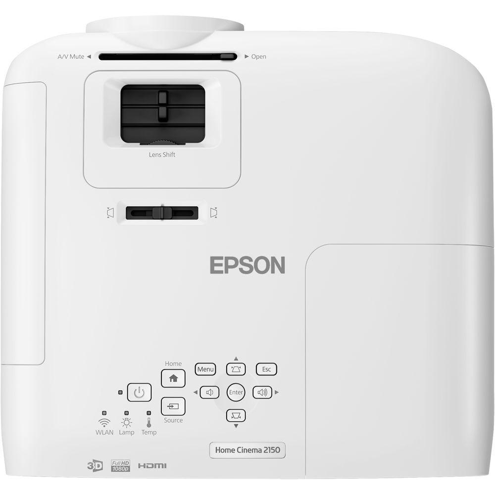 Epson PowerLite Home Cinema 2150 Full HD 3LCD Projector with WiDi