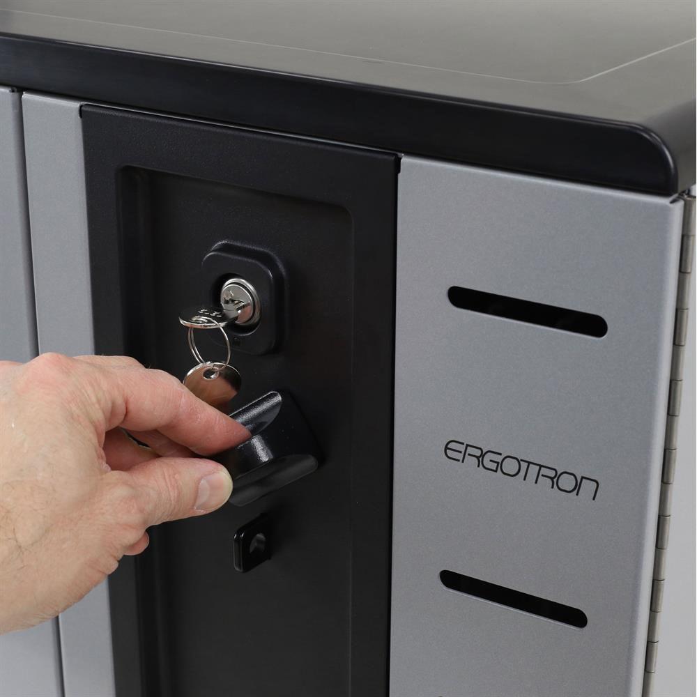 Ergotron Zip12 Charging Desktop Cabinet