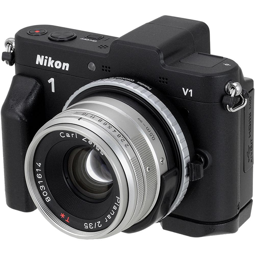 FotodioX Mount Adapter for Contax G Lens to Nikon 1-Series Mirrorless Camera