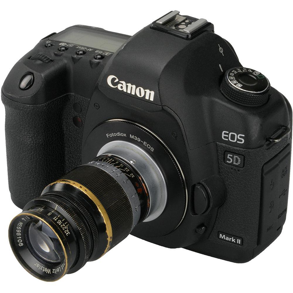 FotodioX Mount Adapter for M39 L39-Mount Lens to Canon EOS Camera