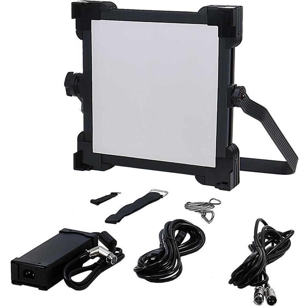 FotodioX Pro FACTOR 1x1 V-2000ASVL Bi-Color Kit with Grid and Travel Case