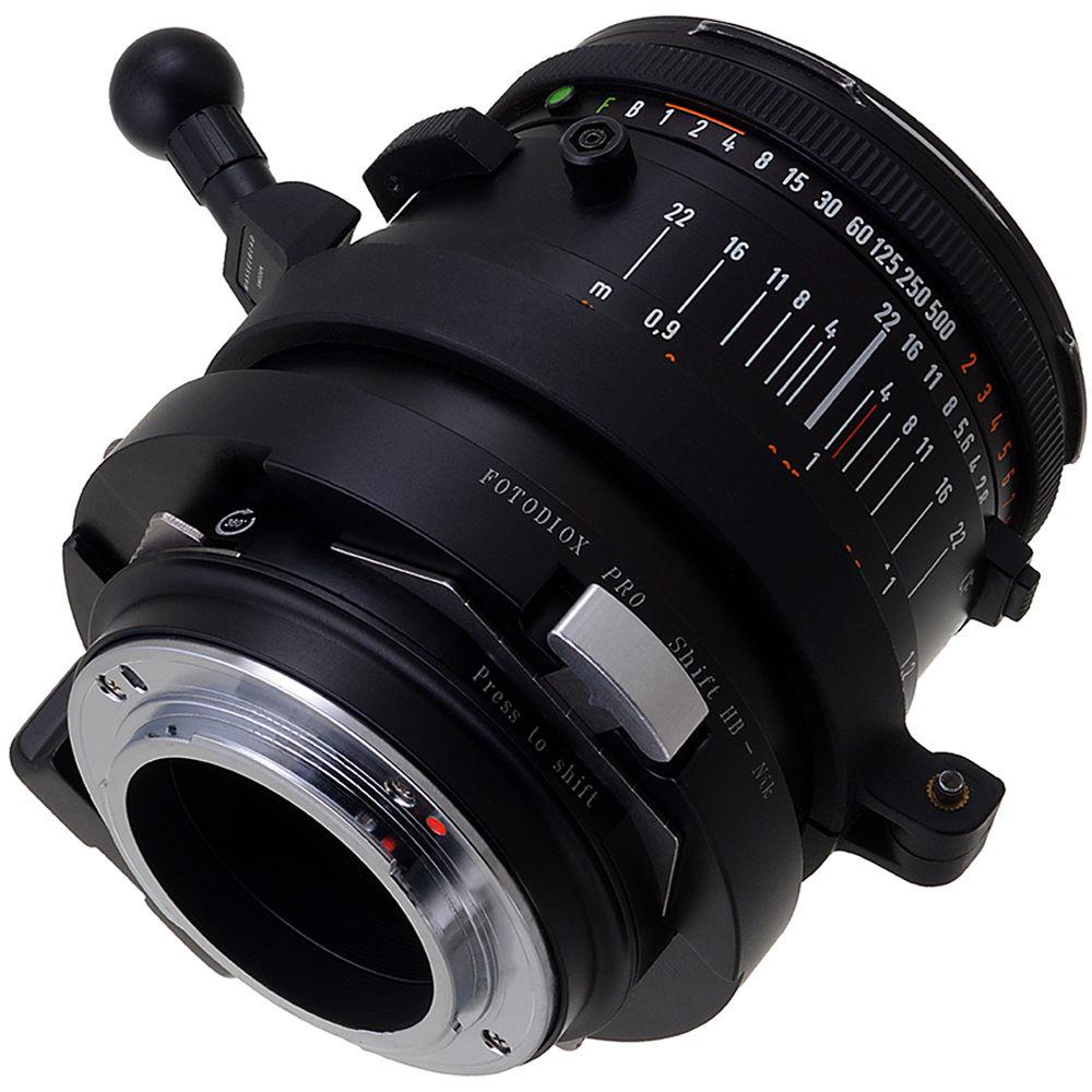 FotodioX Pro Shift Mount Adapter for Hasselblad V-Mount Lens to Nikon F-Mount Camera