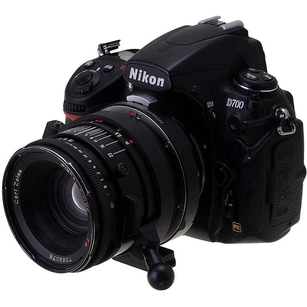 FotodioX Pro Shift Mount Adapter for Hasselblad V-Mount Lens to Nikon F-Mount Camera