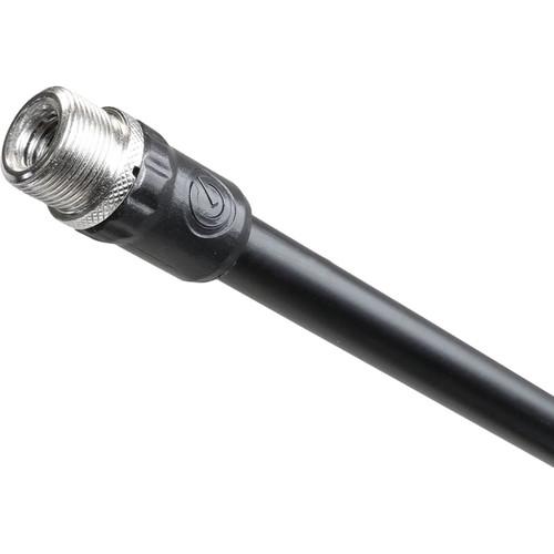 Gravity Stands Microphone Stand with Round Base and 2-Point Adjustment Telescoping Boom