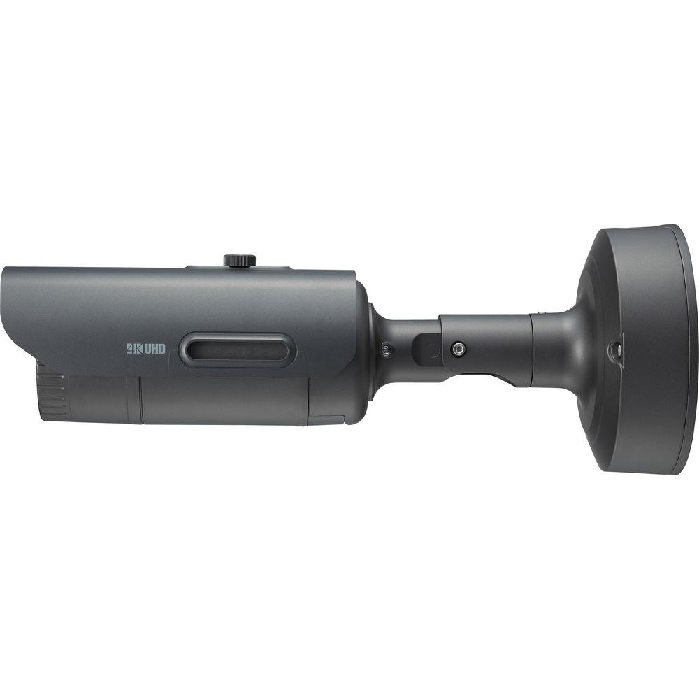 Hanwha Techwin WiseNet P Series 12MP Outdoor Network Bullet Camera with Night Vision
