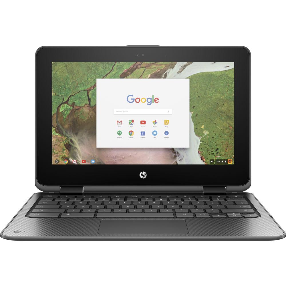 HP 11.6" 32GB Multi-Touch 2-in-1 Chromebook x360 11 G1 EE