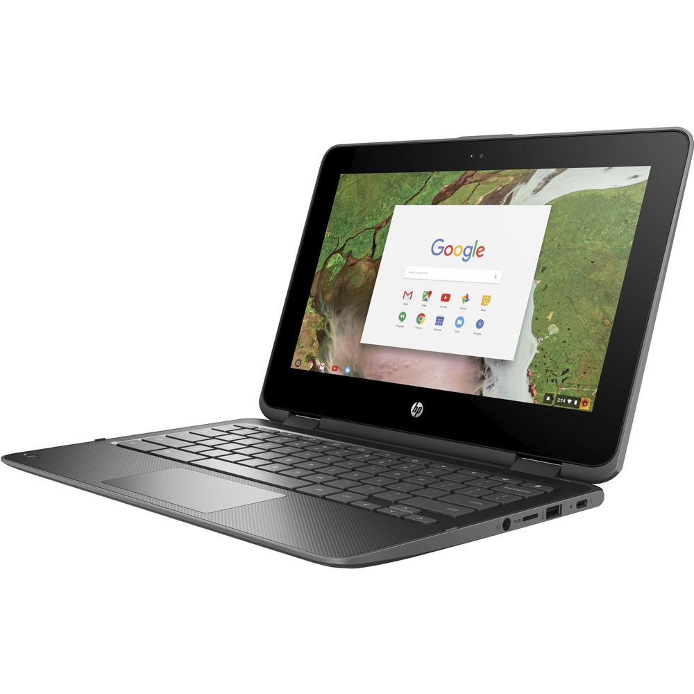 HP 11.6" 32GB Multi-Touch 2-in-1 Chromebook x360 11 G1 EE
