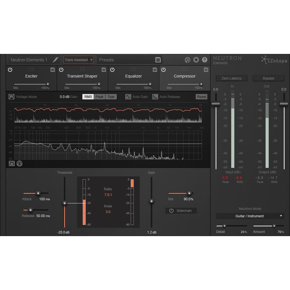 iZotope Neutron Elements - Channel Strip Software