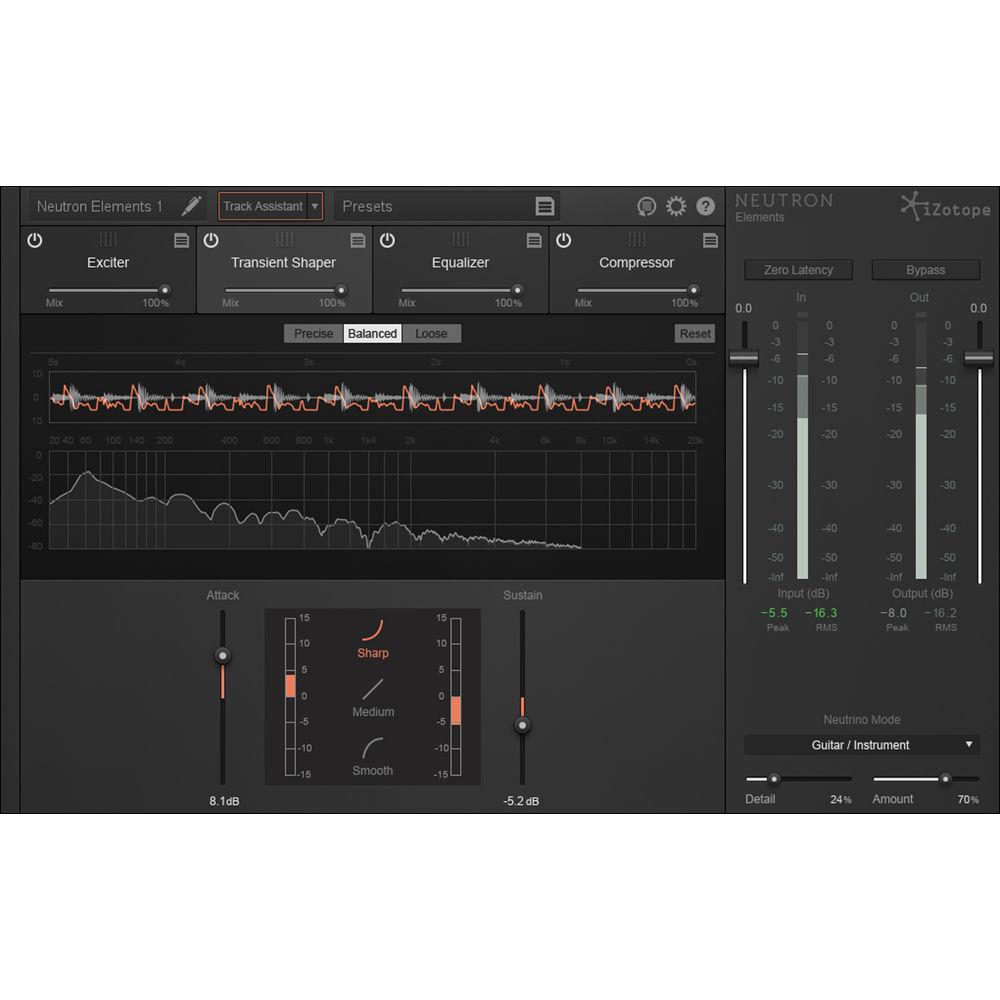 iZotope Neutron Elements - Channel Strip Software
