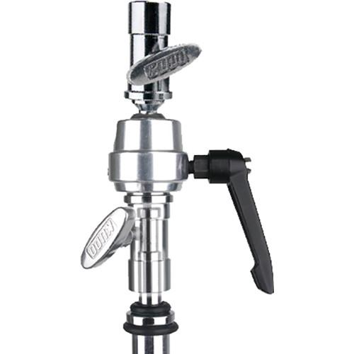 Kupo 5 8" Swivel Super Grip Double Baby Receiver with Ratcheted Handle