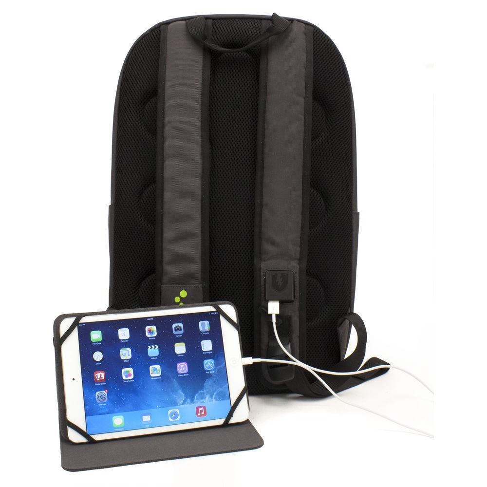 M-Edge Tech 15" Laptop Backpack with Built-In Battery