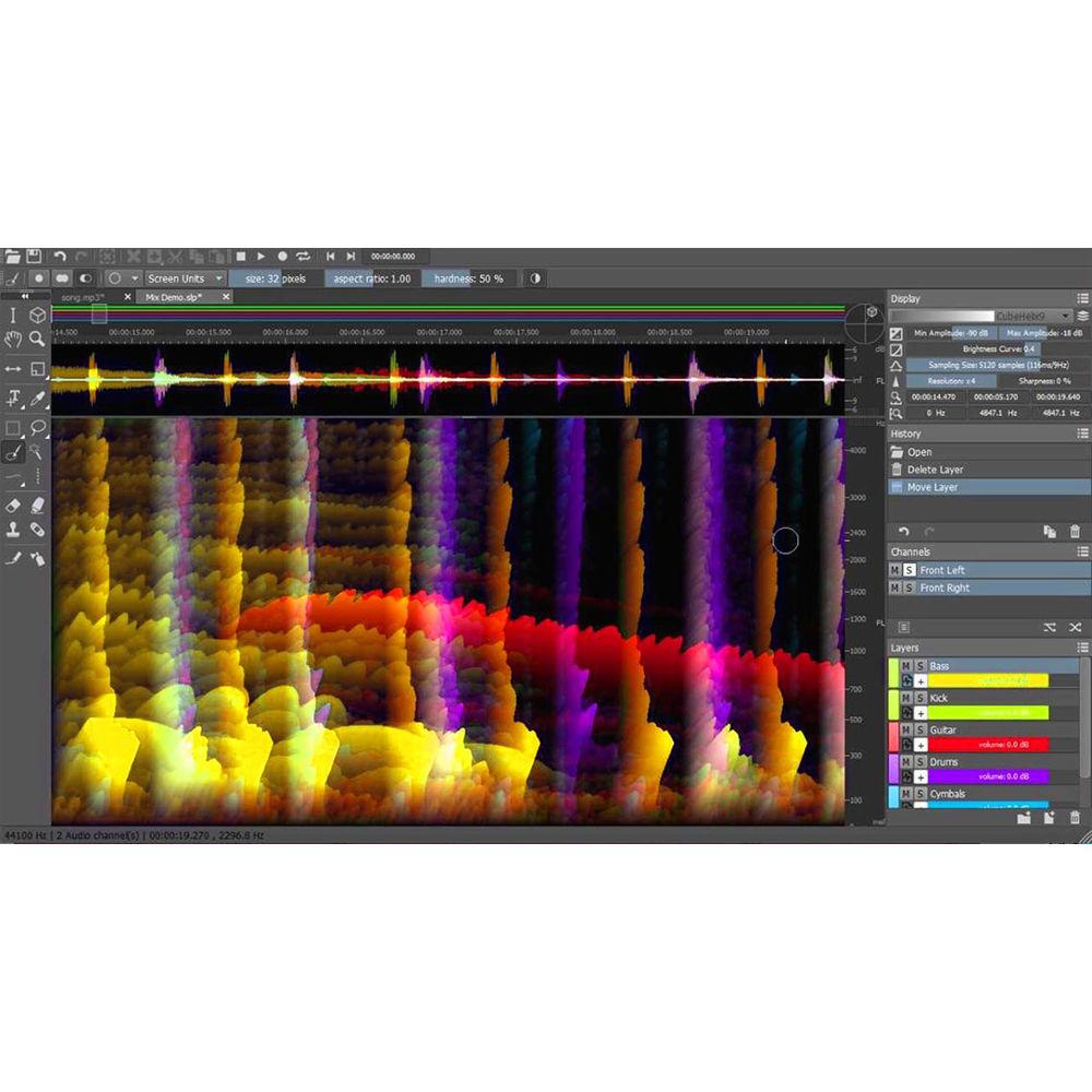 MAGIX Entertainment SpectraLayers Pro 5 - Advanced Audio Spectrum Editor Software