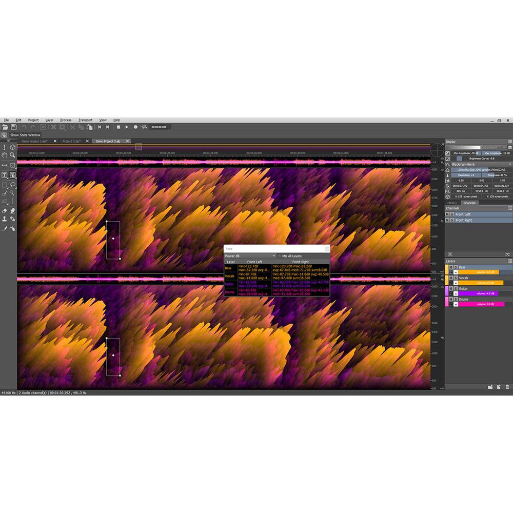 MAGIX Entertainment SpectraLayers Pro 5 - Advanced Audio Spectrum Editor Software