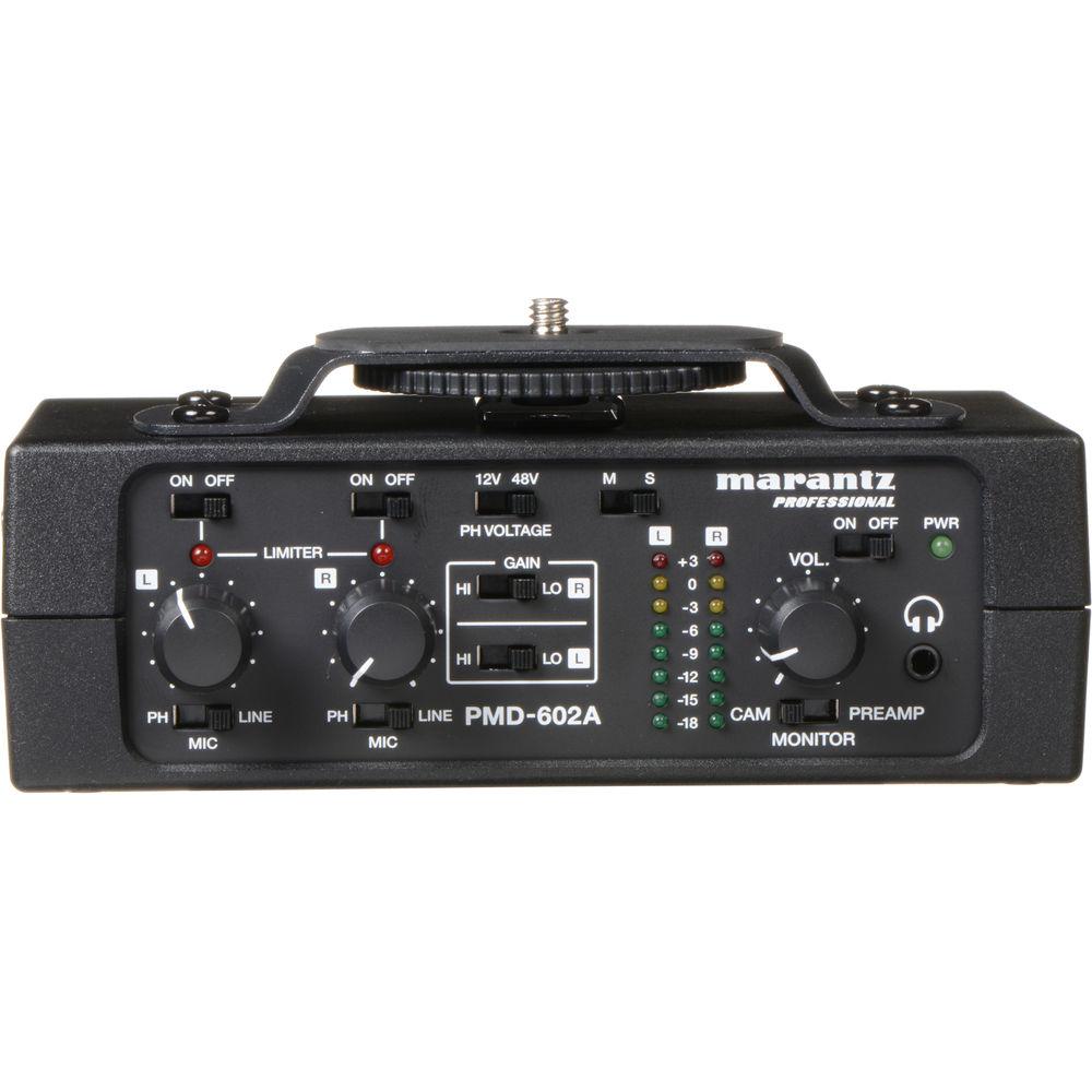Marantz Professional PMD-602A 2-Channel DSLR Audio Interface