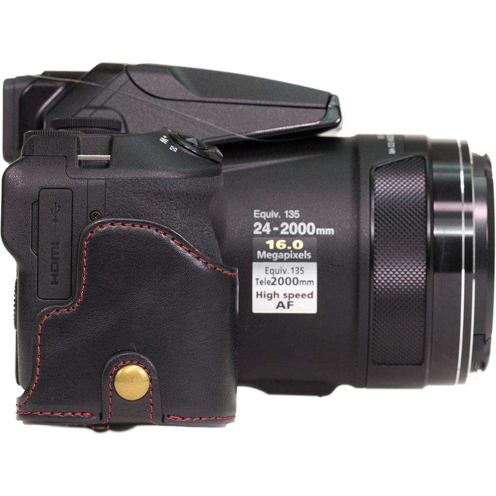 MegaGear Ever Ready Camera Case with Bottom Opening for Nikon P900 P900s