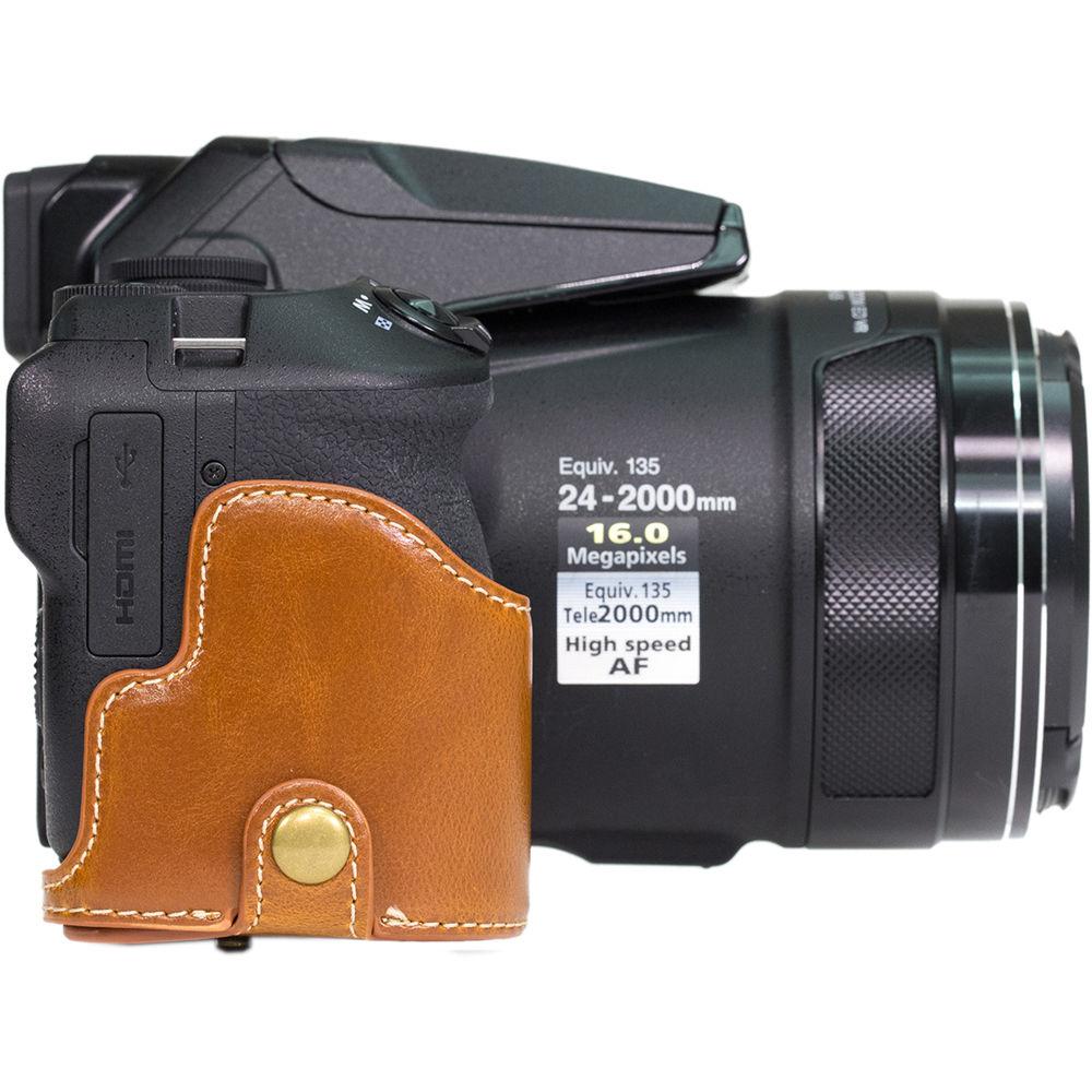 MegaGear Ever Ready Camera Case with Bottom Opening for Nikon P900 P900s