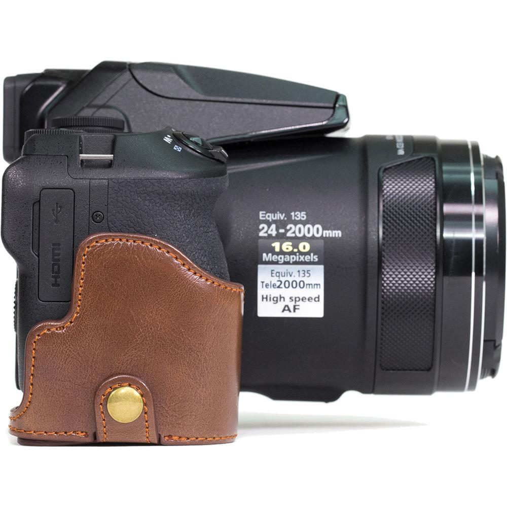 MegaGear Half-Bottom Ever Ready Case for Nikon COOLPIX P900 P900S