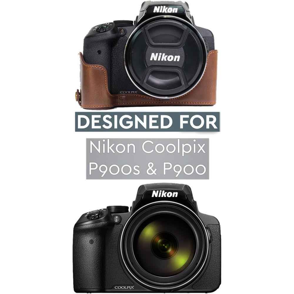 MegaGear Half-Bottom Ever Ready Case for Nikon COOLPIX P900 P900S