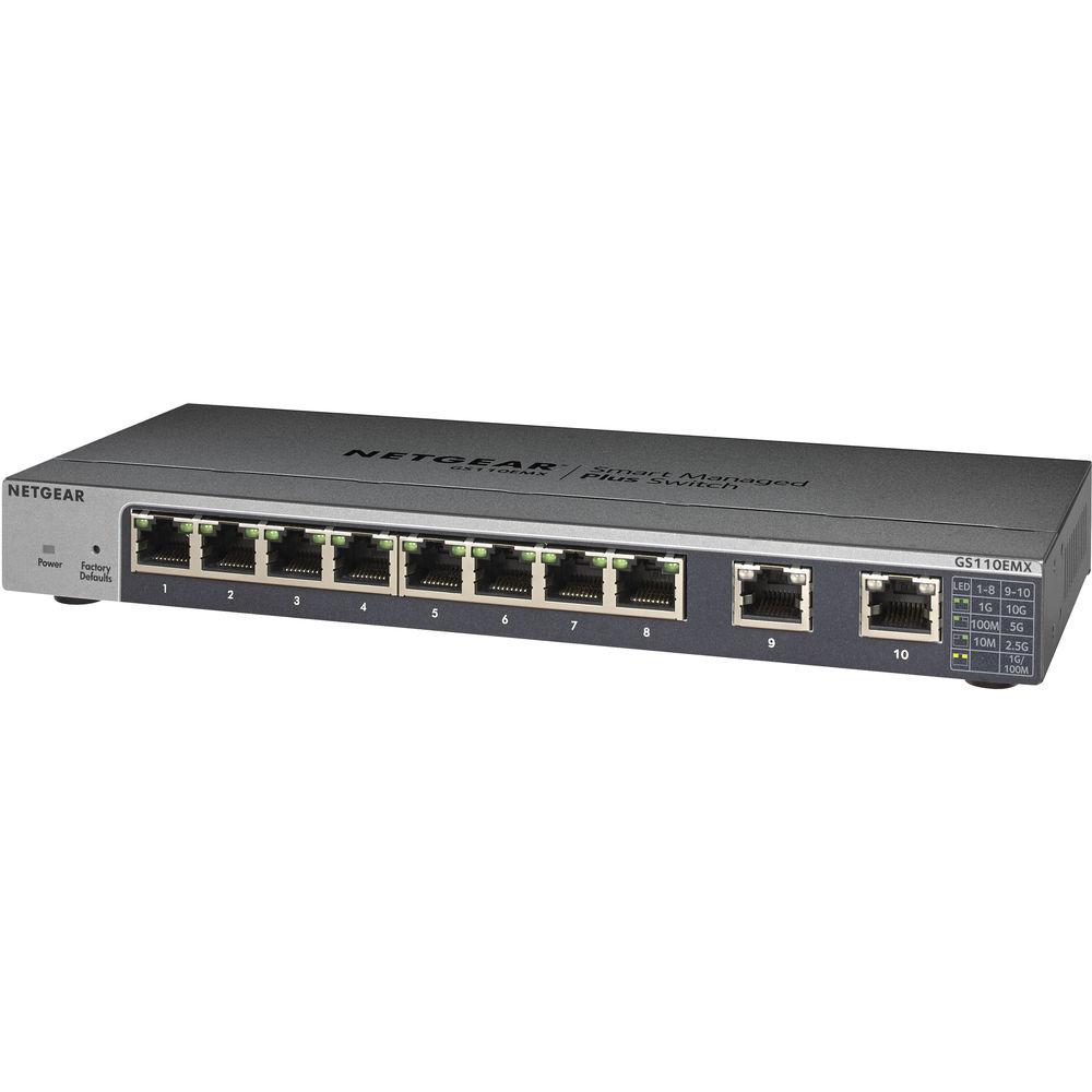 Netgear GS110EMX 8-Port Gigabit Unmanaged Switch