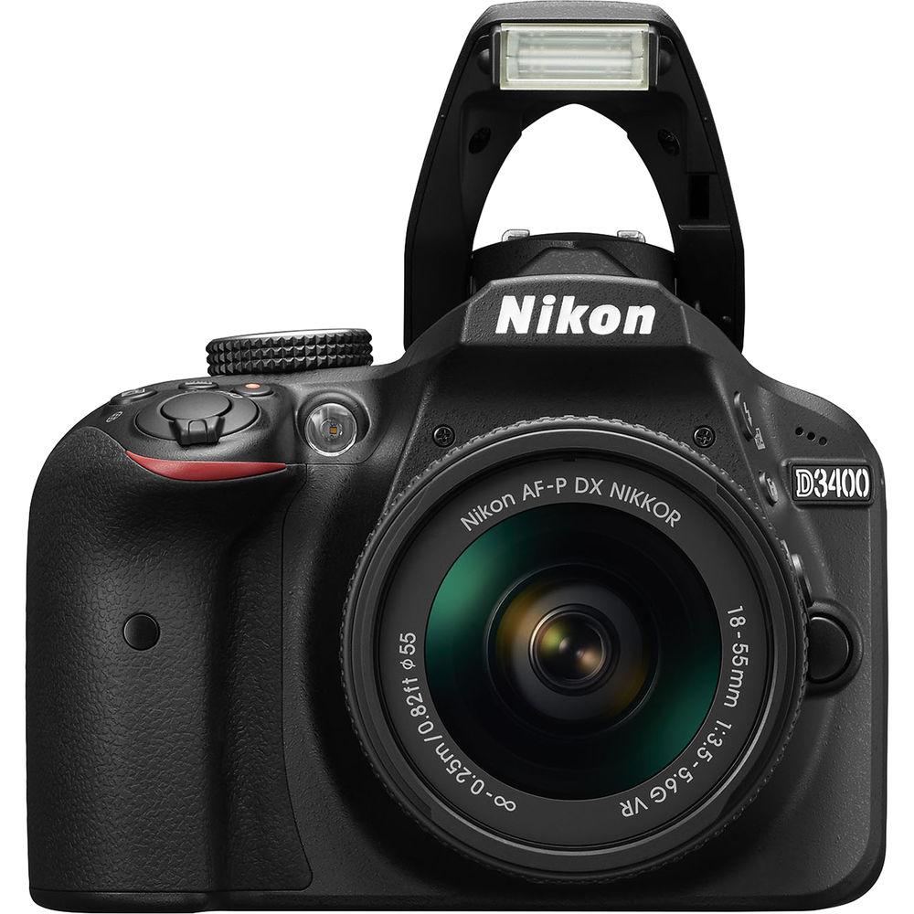 Nikon D3400 DSLR Camera with 18-55mm and 70-300mm Lenses
