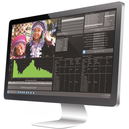 PHABRIX Qx UHDTV Rasterizer with 3G IP SDI Analyzer