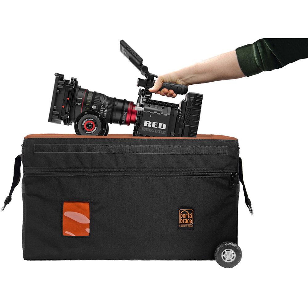 Porta Brace RIG-REDEPICTOR Rigid-Frame Case with Off-Road Wheels for Camera Rigs