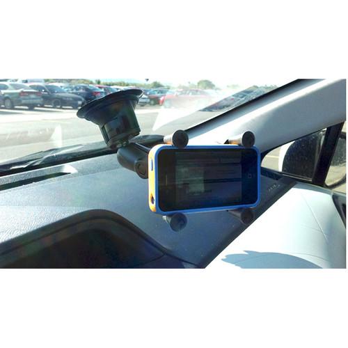 RAM MOUNTS Twist Lock Suction Cup Mount with Universal X-Grip Phone Cradle