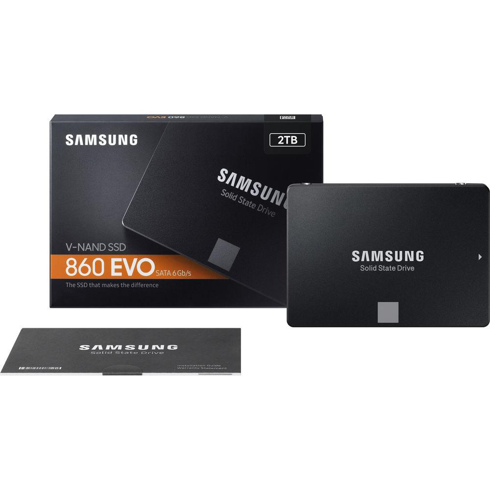 Samsung 2TB 860 EVO SATA III 2.5" Internal SSD