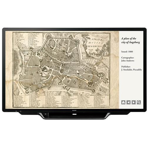 Sharp PN-L705H 70" AQUOS BOARD UHD Interactive Display System