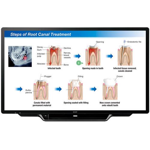 Sharp PN-L705H 70" AQUOS BOARD UHD Interactive Display System