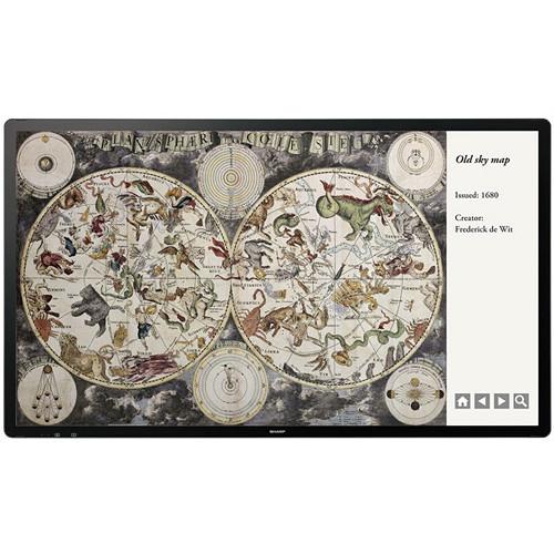 Sharp PN-L705H 70" AQUOS BOARD UHD Interactive Display System