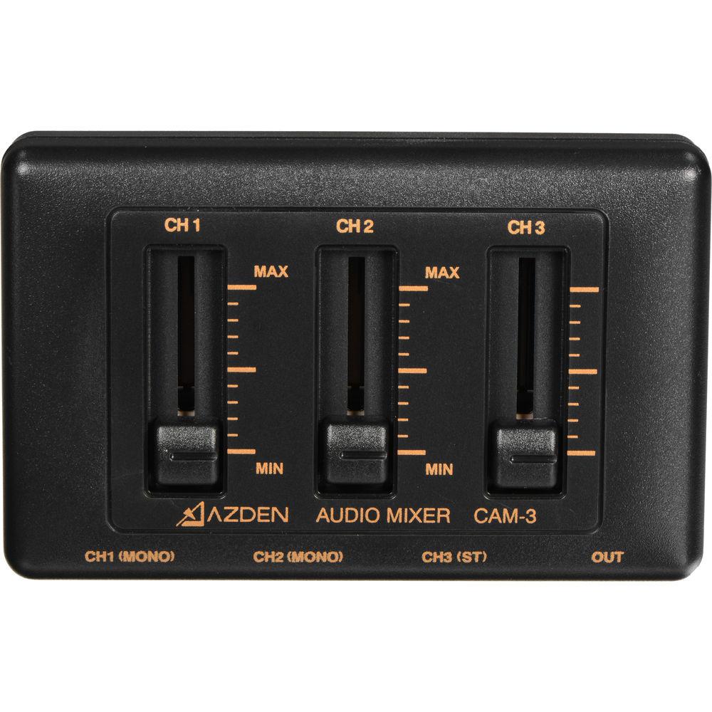 Azden CAM-3 3-Channel Mic Mixer