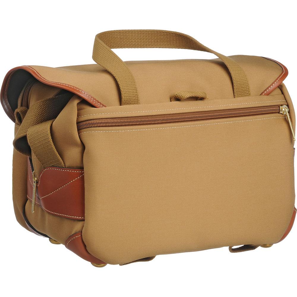 Billingham 225 Shoulder Bag Khaki with Tan Leather Trim